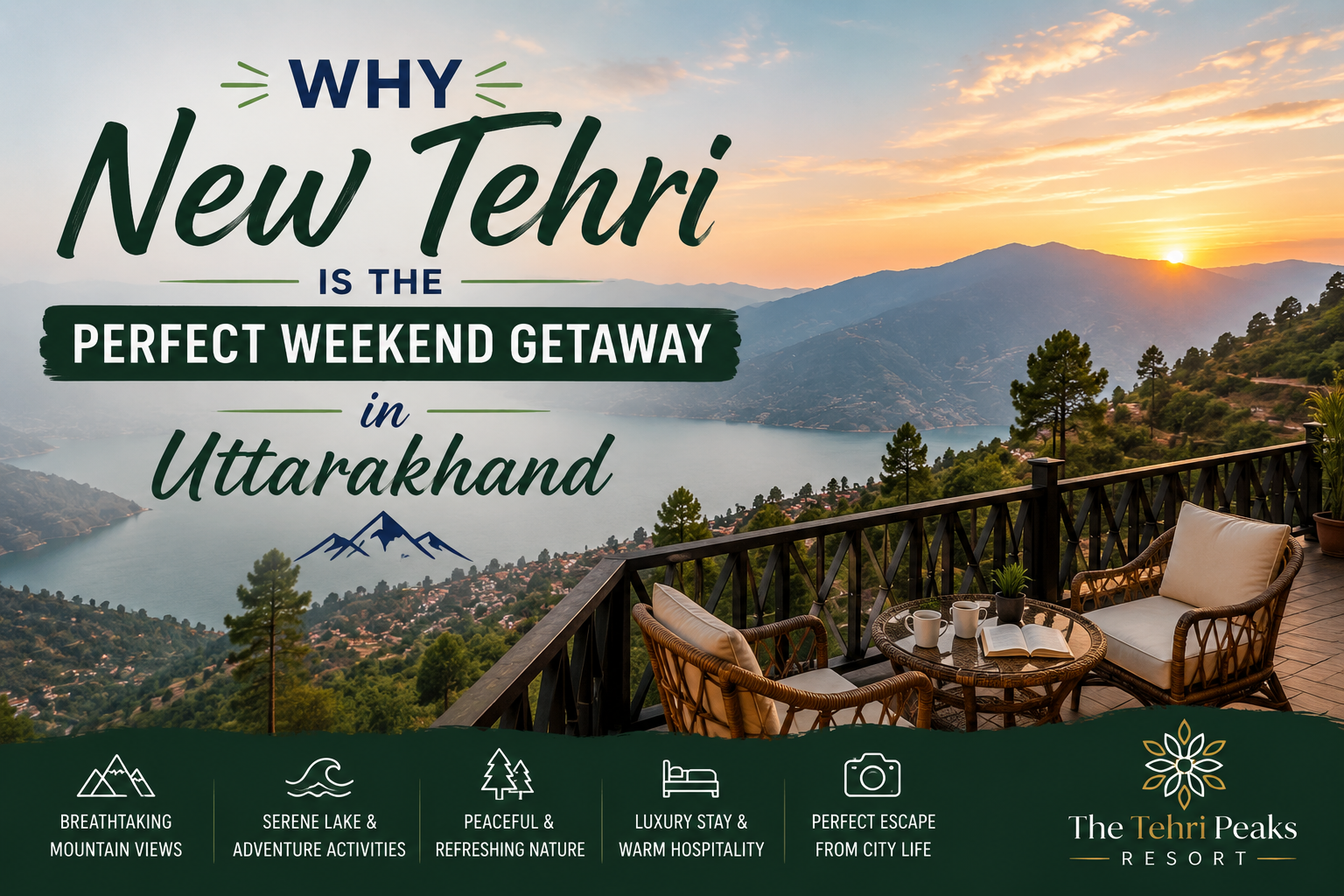 Why New Tehri is the Perfect Weekend Getaway in Uttarakhand